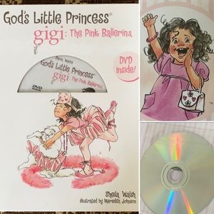 God’s Little Princess Gigi Ballerina Book DVD Set